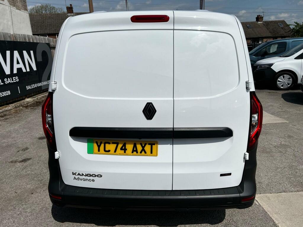 Renault Kangoo Maxi Panel Van E-tech Ll21 Advance Lwb 6Dr 45Kwh White #6