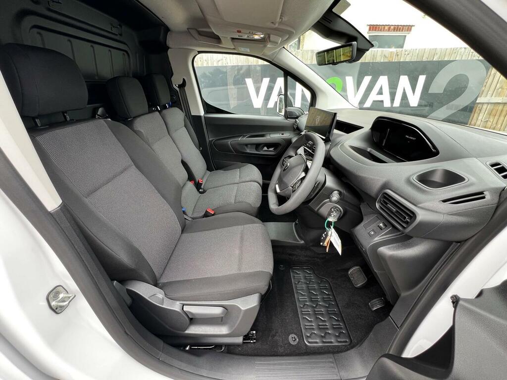 Peugeot E-Partner Panel Van 750 52Kwh Asphalt Long Panel Van Lw White #21