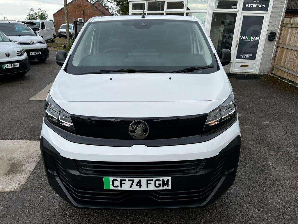 Vauxhall Vivaro Panel Van 75Kwh Prime XL Panel Van Lwb 6Dr 1 CF74FGM White #2