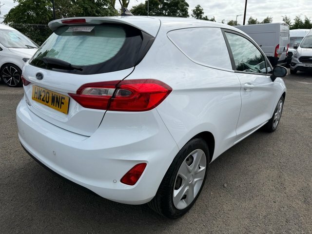 Ford Fiesta Tdci Car Derived Van HW20WNF White #2