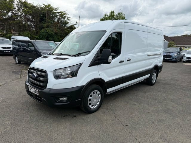 Ford Transit Custom 350 Ecoblue Trend Panel White