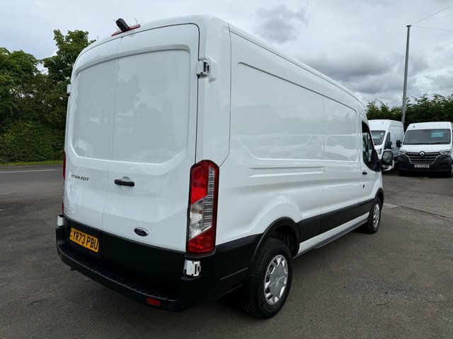 Ford Transit Custom 350 Ecoblue Trend Panel YR73PBU White #2