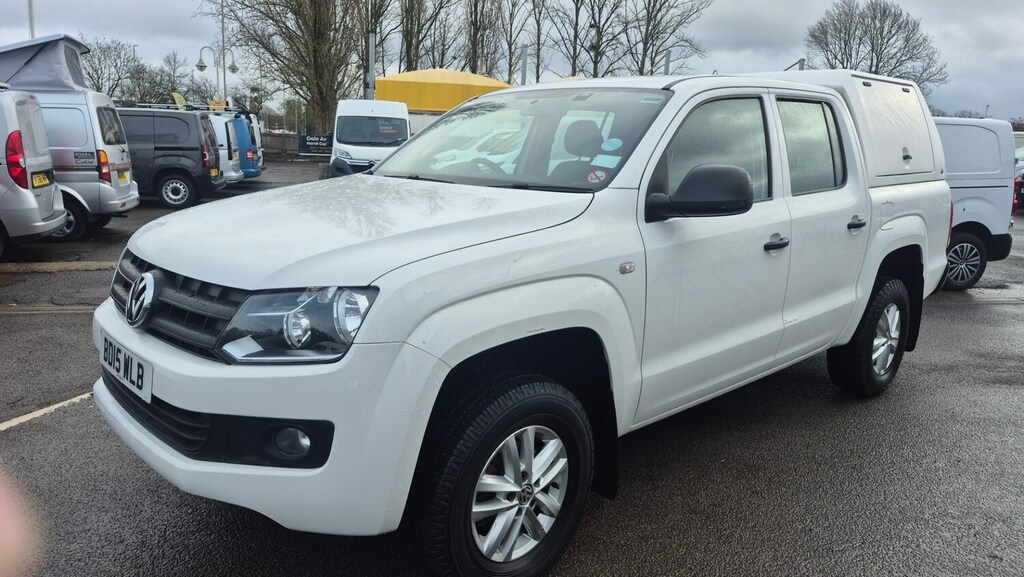 Volkswagen Amarok Dcab Pick Up Startline 2.0 Tdi 140 4Motion Sel White #2