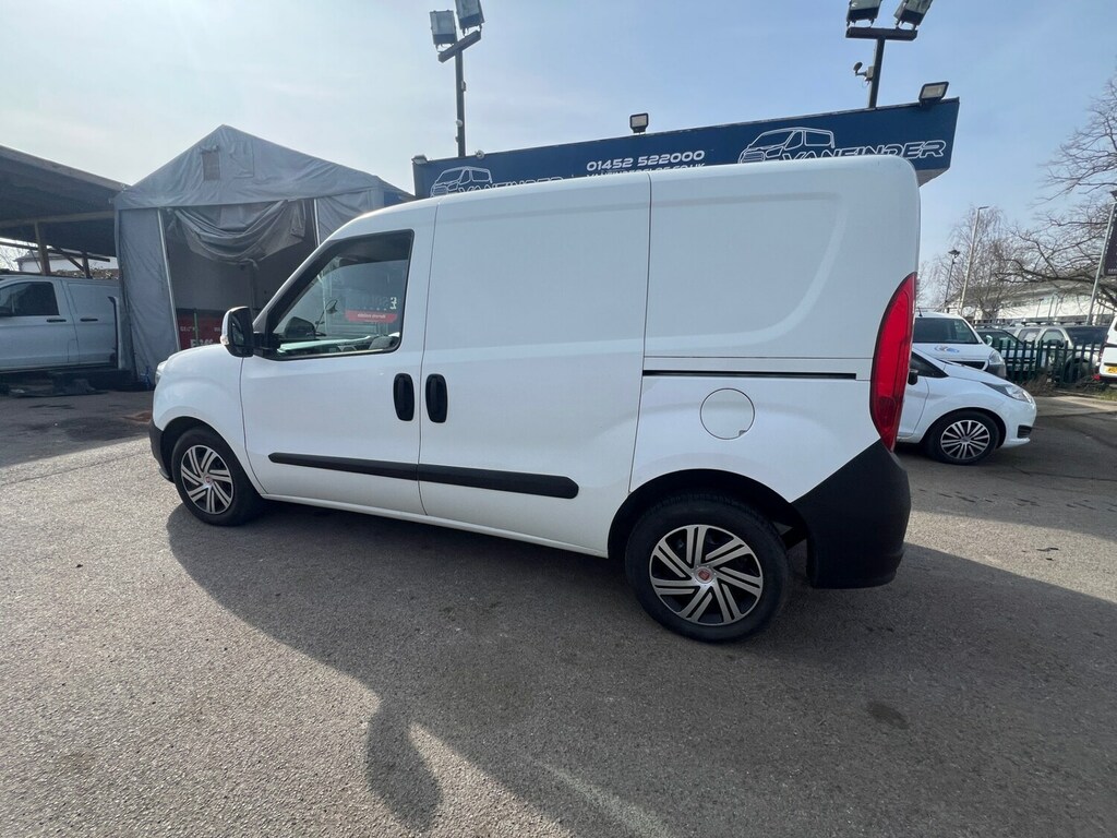 Fiat Doblo 1.3 Multijet 16V Sx Van Start Stop White #3