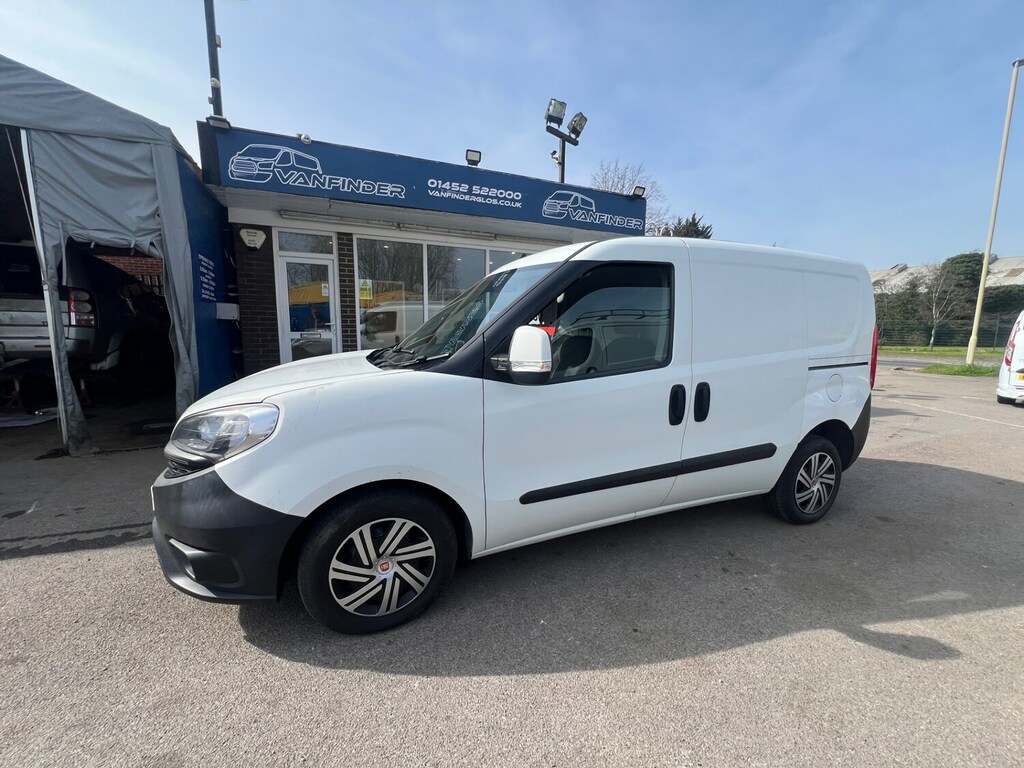 Fiat Doblo 1.3 Multijet 16V Sx Van Start Stop White #2