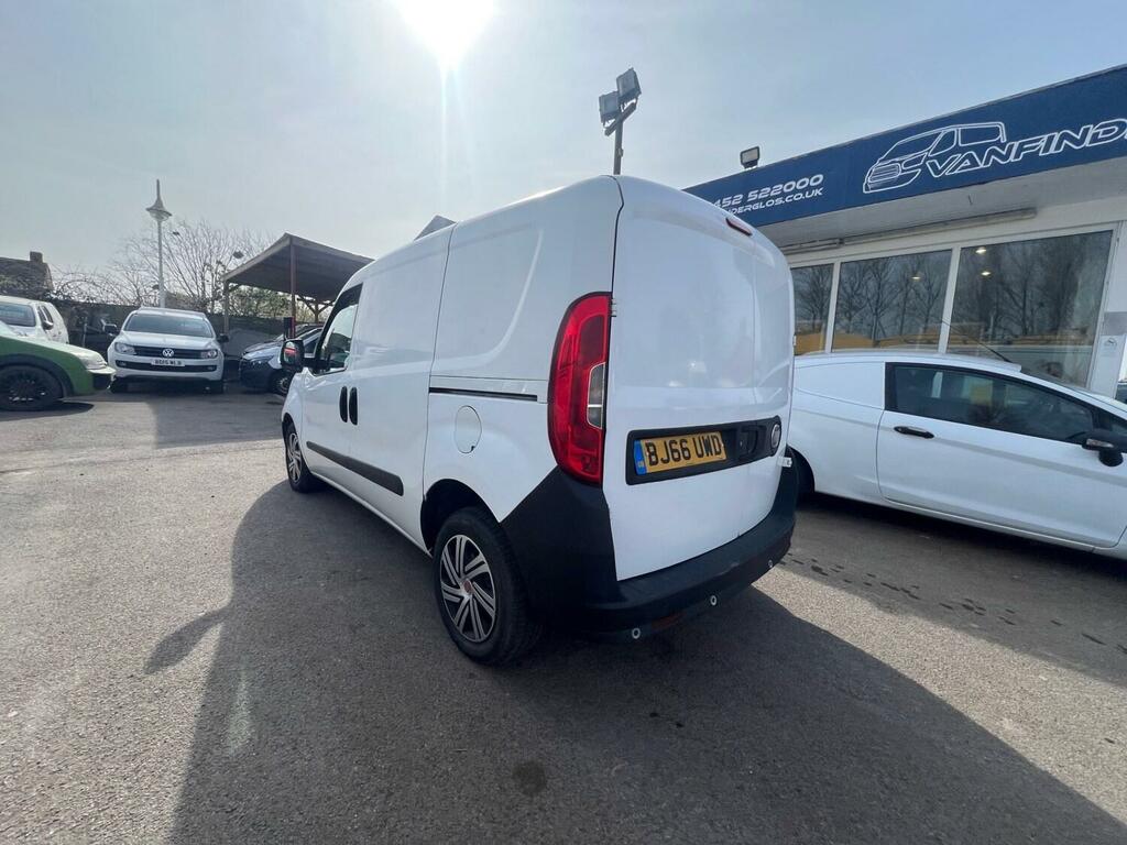 Fiat Doblo 1.3 Multijet 16V Sx Van Start Stop White #4