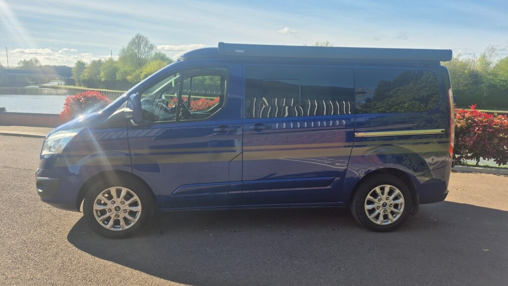 Ford Transit Custom 2.0 Tdci 130Ps Campervan YY66OSU Blue #6