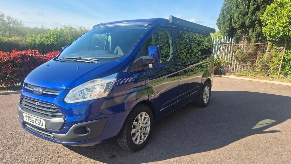 Ford Transit Custom 2.0 Tdci 130Ps Campervan YY66OSU Blue #3