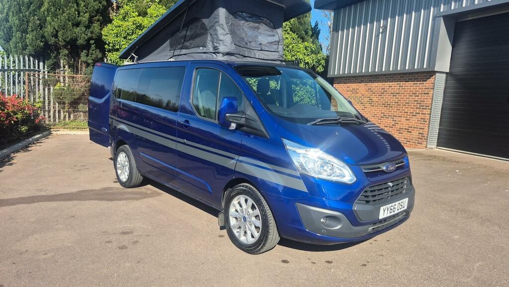 Ford Transit Custom 2.0 Tdci 130Ps Campervan YY66OSU Blue #2
