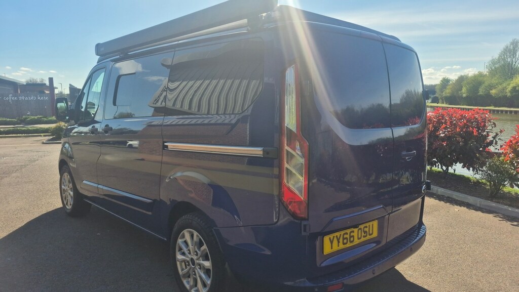 Ford Transit Custom 2.0 Tdci 130Ps Campervan YY66OSU Blue #4