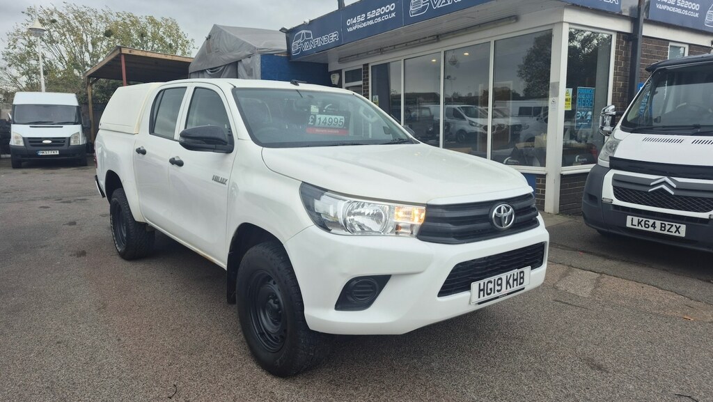 Toyota HILUX Active Dcab Pick Up 2.4 D-4d HG19KHB White #2
