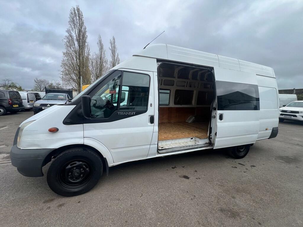 Ford Transit Custom Hroof Jumbo Van Tdci 125Ps Srw BD63NZE White #5