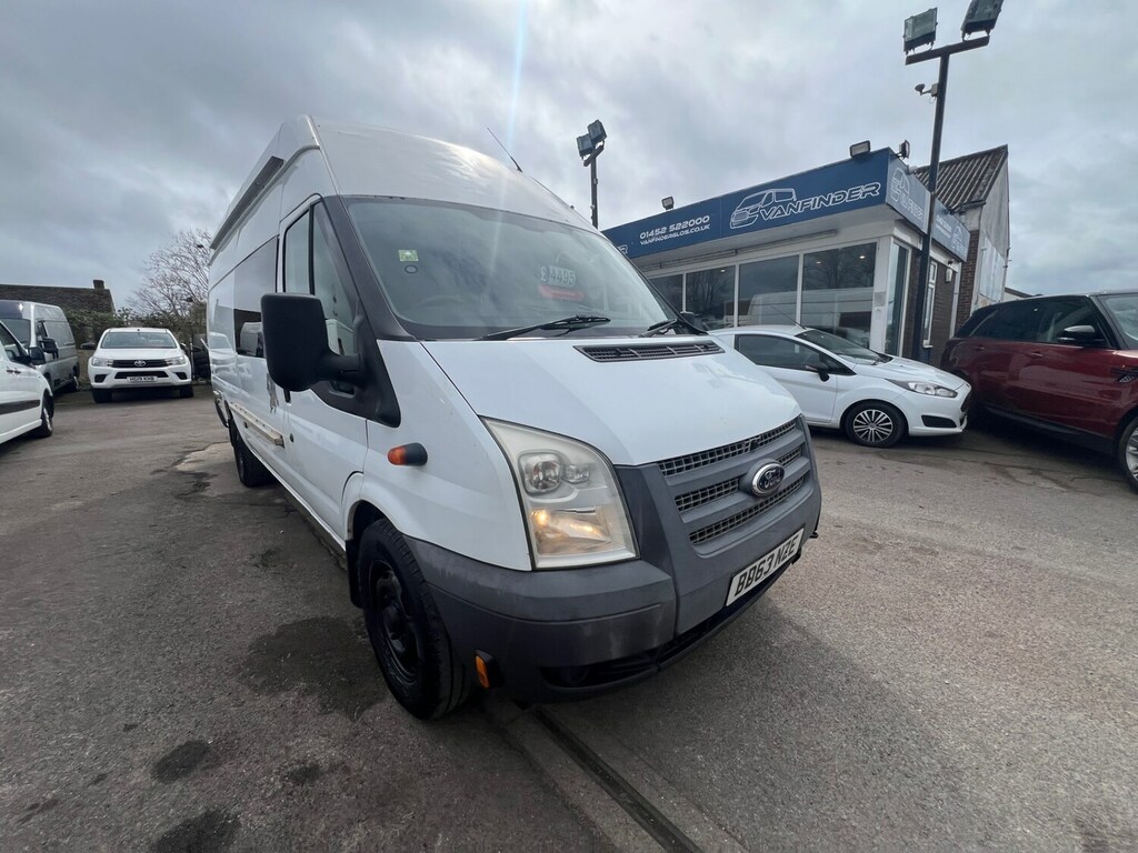 Ford Transit Custom Hroof Jumbo Van Tdci 125Ps Srw BD63NZE White #3