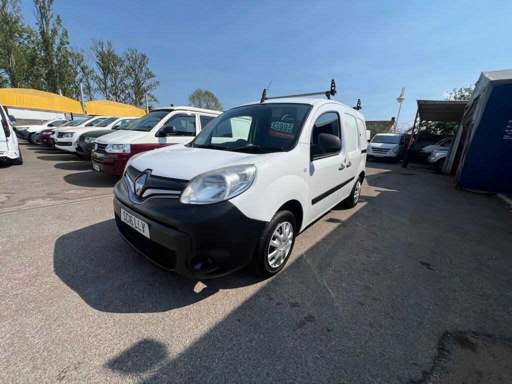 Renault Kangoo Ml19dci 75 Business Van White #4