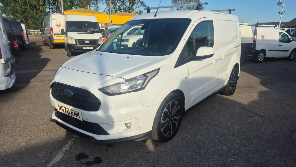Ford Transit Connect 1.5 Ecoblue 120Ps Sport Van NG70EHK White #6