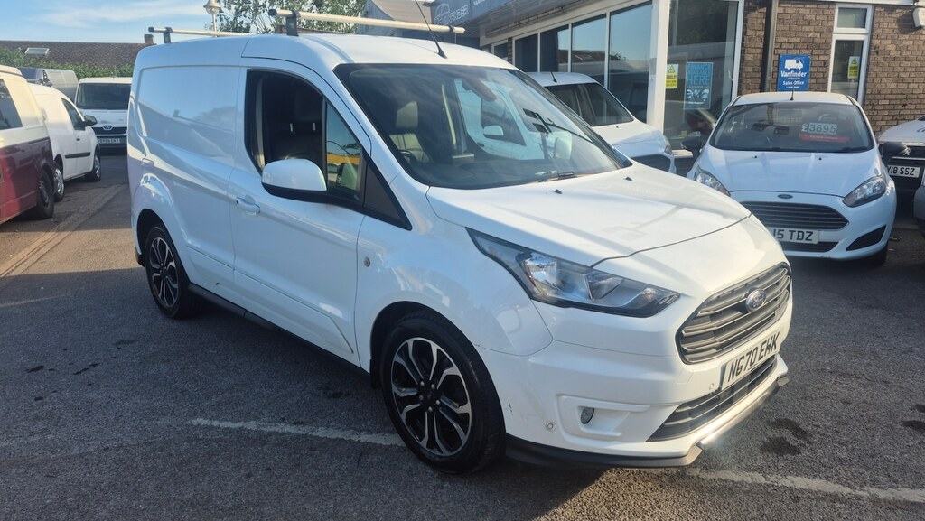 Ford Transit Connect 1.5 Ecoblue 120Ps Sport Van White