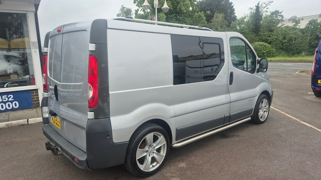 Renault Trafic Sl27dci 115 Sport Sat Nav Van Euro 5 Silver #4