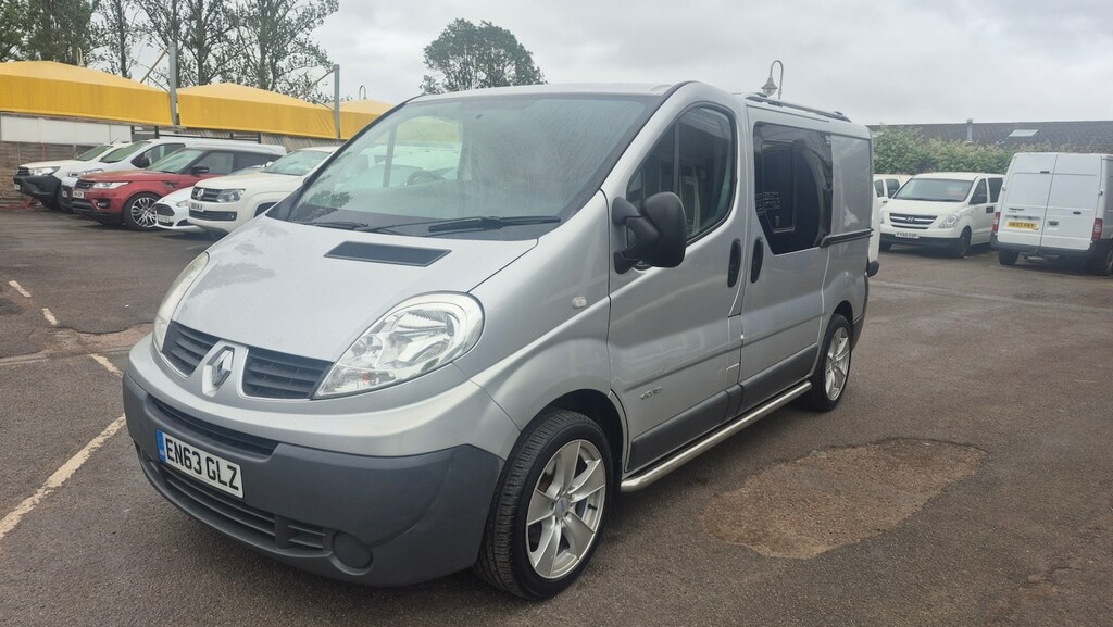 Renault Trafic Sl27dci 115 Sport Sat Nav Van Euro 5 Silver #2