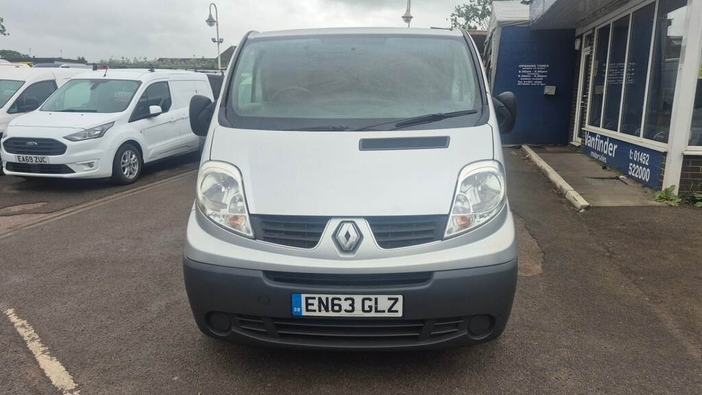 Renault Trafic Sl27dci 115 Sport Sat Nav Van Euro 5 Silver #6