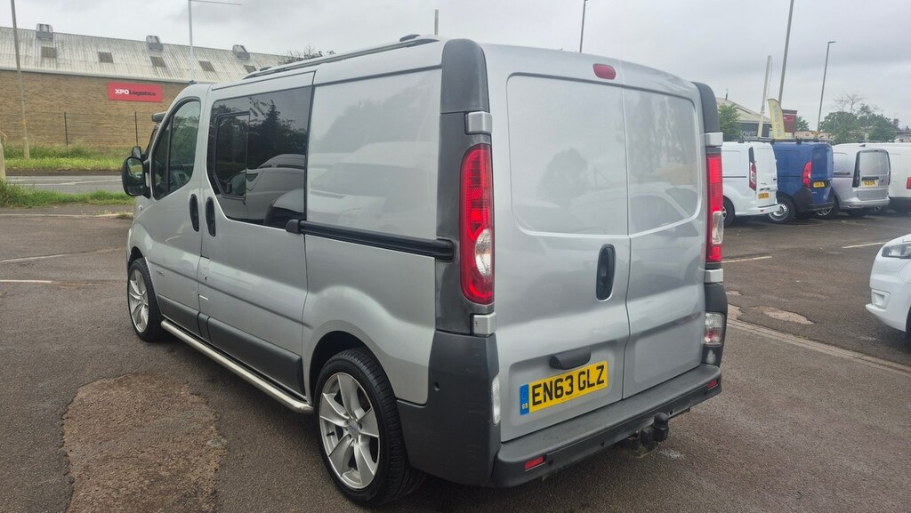 Renault Trafic Sl27dci 115 Sport Sat Nav Van Euro 5 Silver #5