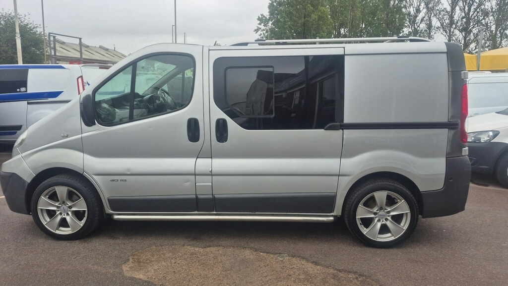 Renault Trafic Sl27dci 115 Sport Sat Nav Van Euro 5 Silver #3