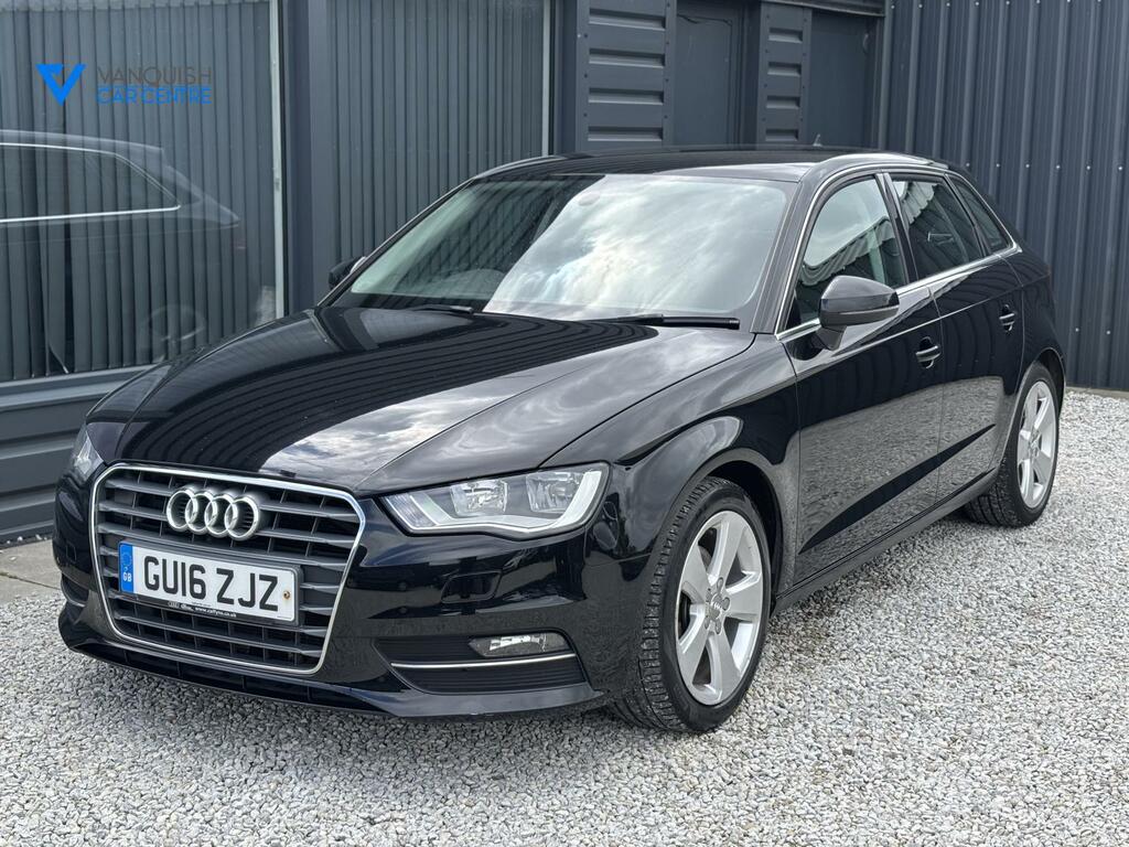Audi A3 1.6 Tdi Sport Sportback Euro 6 Black