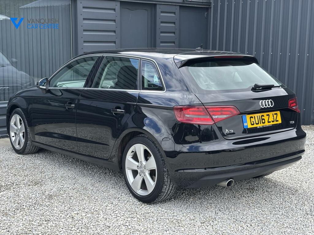 Audi A3 1.6 Tdi Sport Sportback Euro 6 GU16ZJZ Black #3