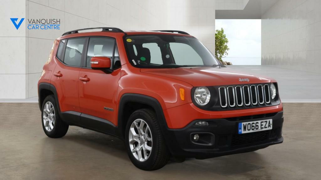 Jeep Renegade Longitude Orange #2