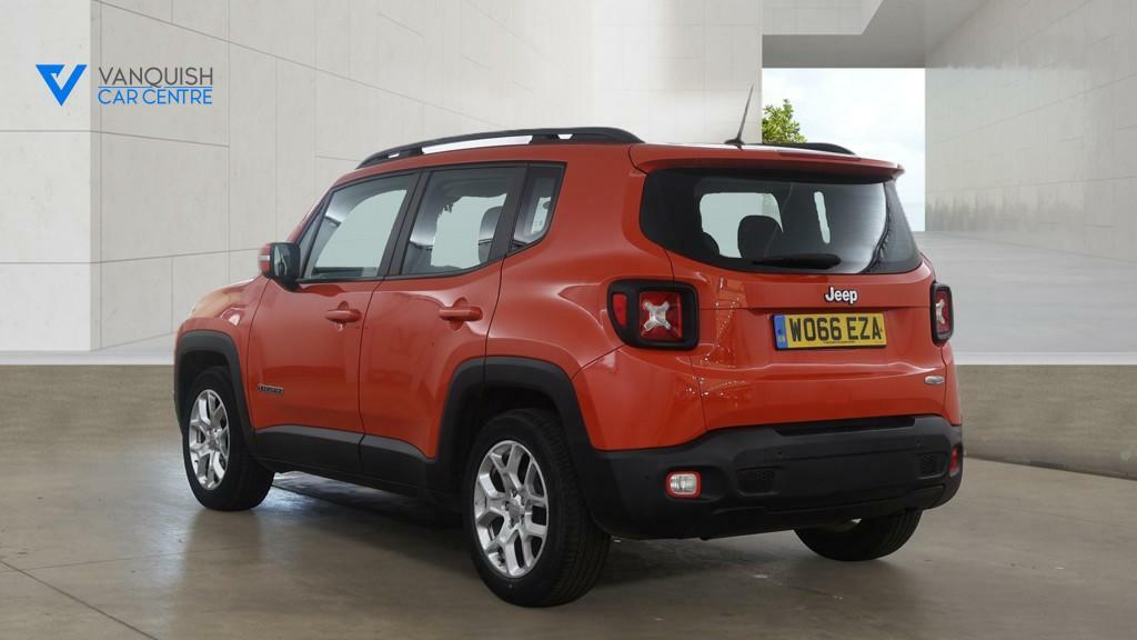 Jeep Renegade Longitude Orange #3