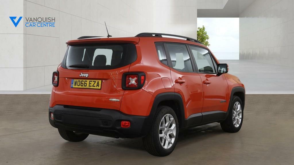 Jeep Renegade Longitude Orange #4