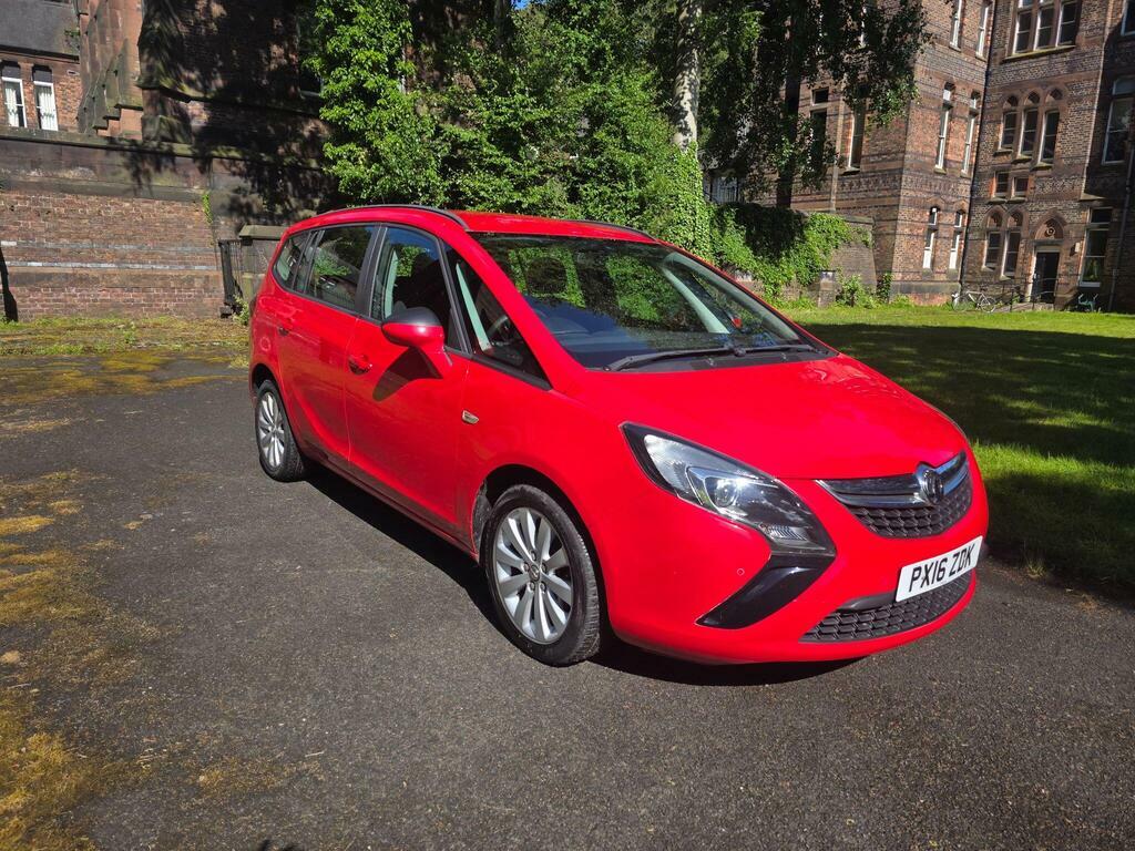 Vauxhall Zafira Tourer 1.4I Turbo Design Euro 6 Red