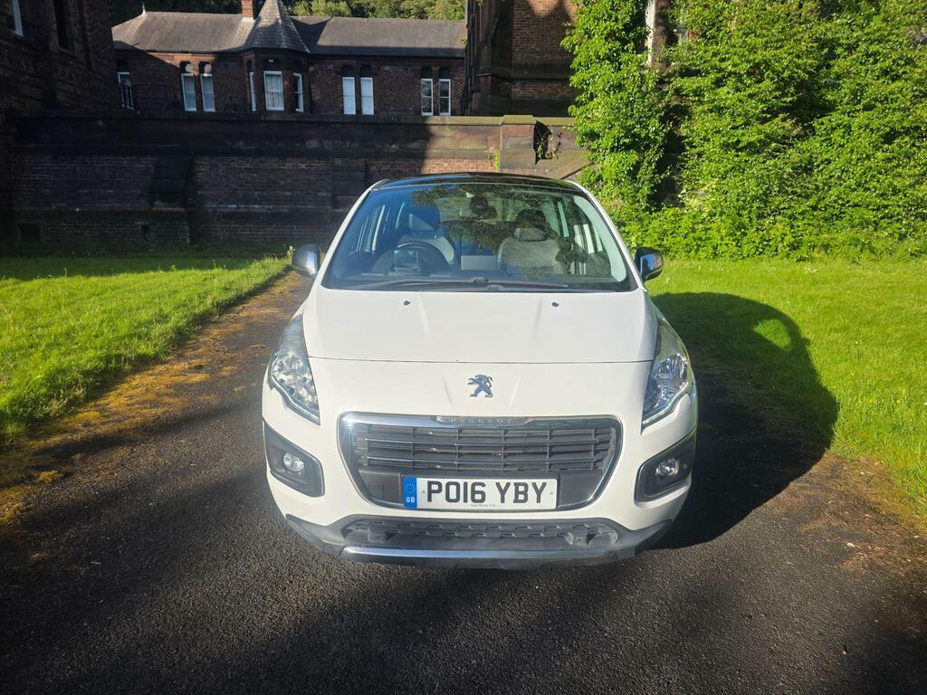 Peugeot 3008 1.6 Bluehdi Allure Etg Euro 6 S S PO16YBY White #2
