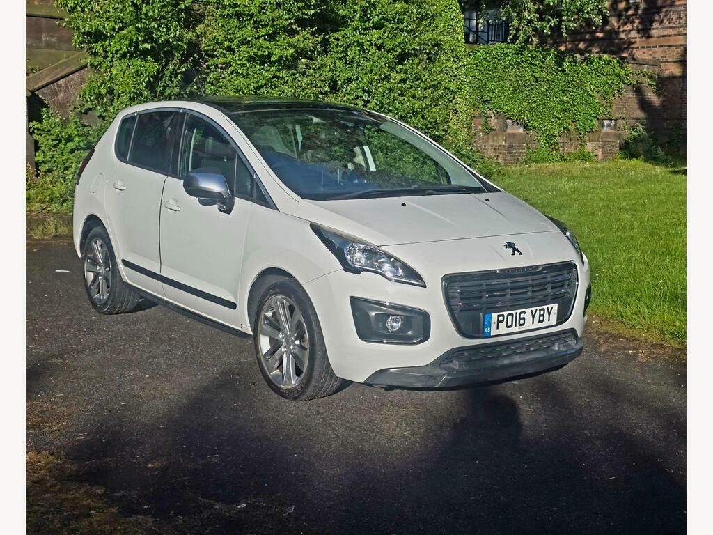 Peugeot 3008 1.6 Bluehdi Allure Etg Euro 6 S S PO16YBY White #3