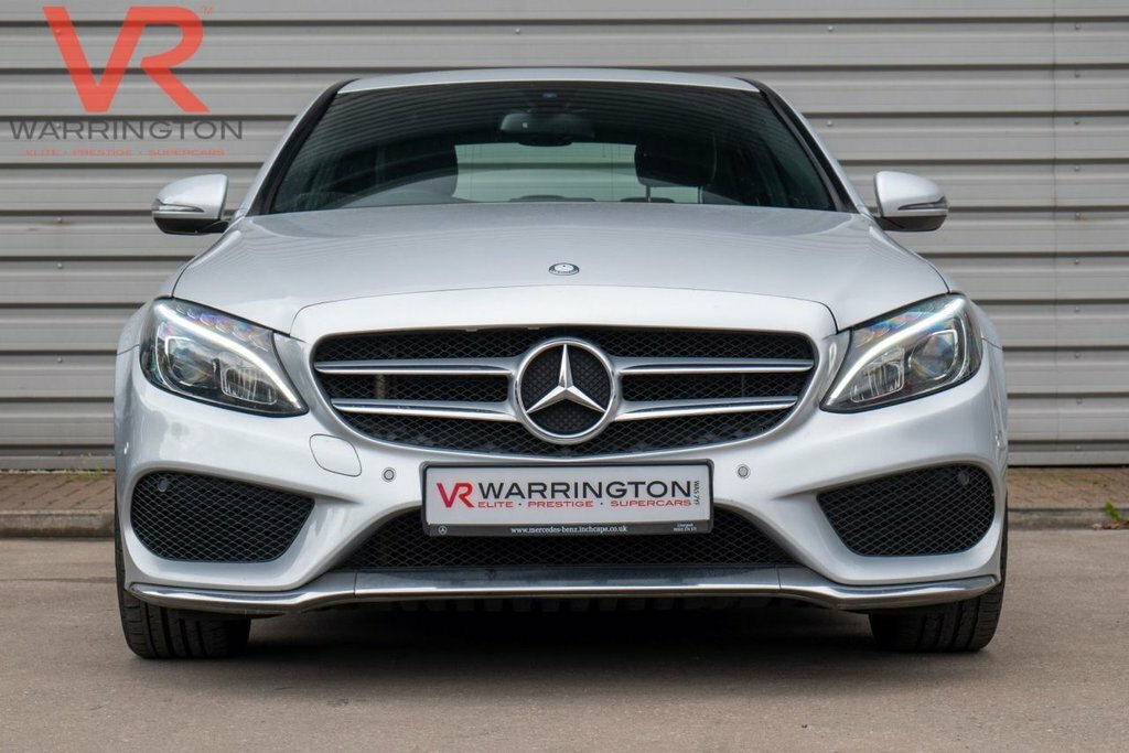 Mercedes-Benz C Class 2L Amg Line Silver #4