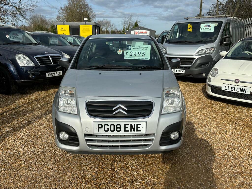 Citroen C2 1.4 Hdi Vtr Euro 4 PG08ENE Silver #2