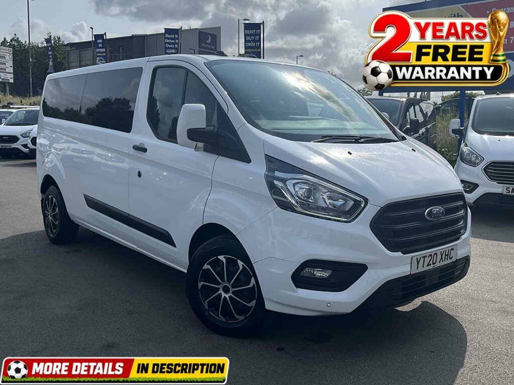 Ford Transit Custom 2.0 320 Ecoblue Trend Kombi L1 H1 Euro 6 Ss YT20XHC White