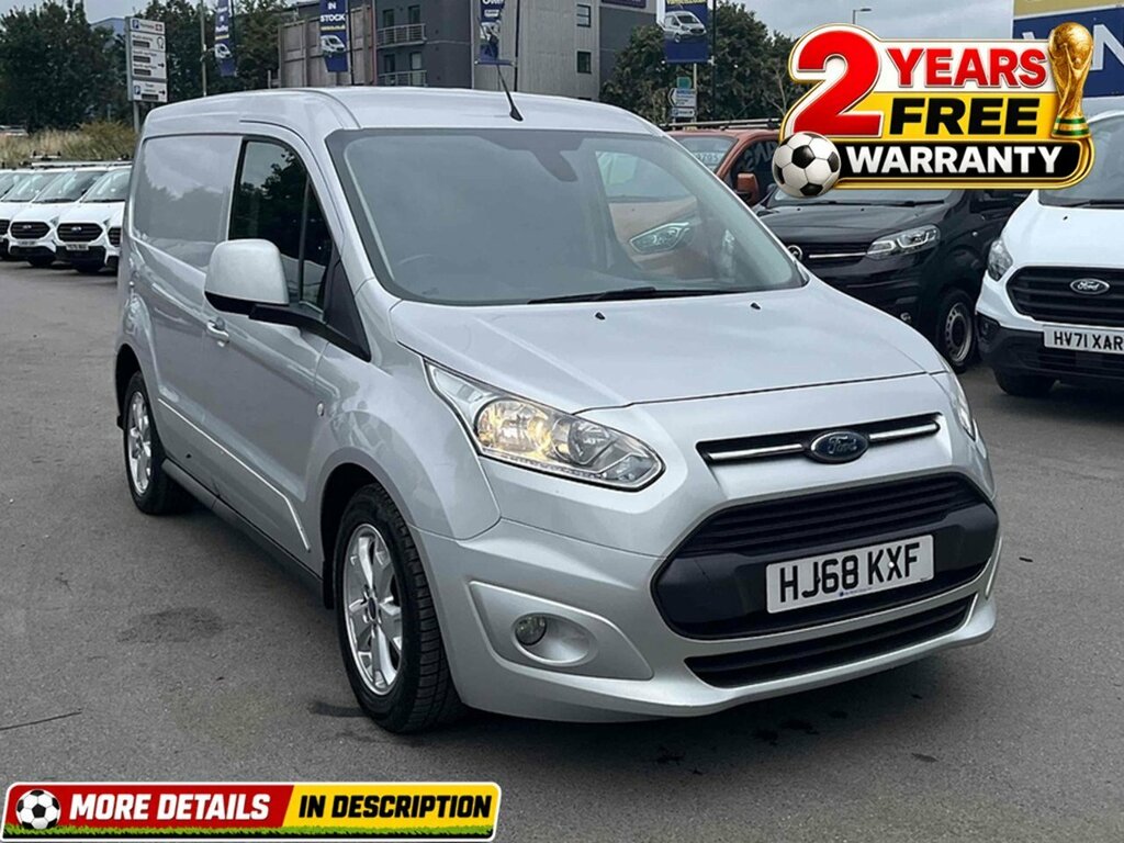 Ford Transit Connect 1.5 200 Ecoblue Limited Panel Van Manua Silver