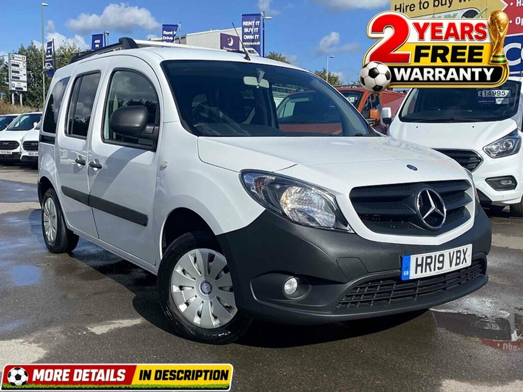 Mercedes-Benz CITAN 1.5 109 Cdi Pro Tourer L2 Euro 6 White