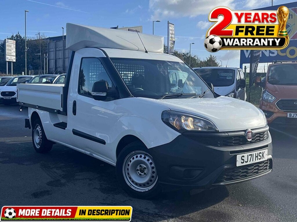 Fiat Doblo 1.6 Multijetii Work Up L2 Euro 6 White