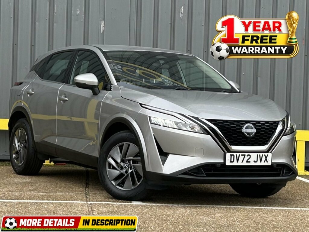 Nissan Qashqai Dig-t Mhev Acenta Premium Suv 1.3 Hy Silver