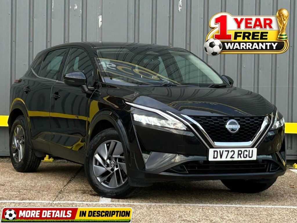 Nissan Qashqai 1.3 Dig-t Mhev Acenta Premium Suv Hybri Black