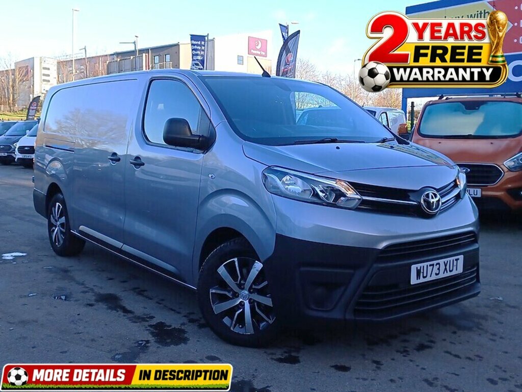 Toyota PROACE 2.0D Icon Long Panel Van 6Dr Lwb Eur Grey