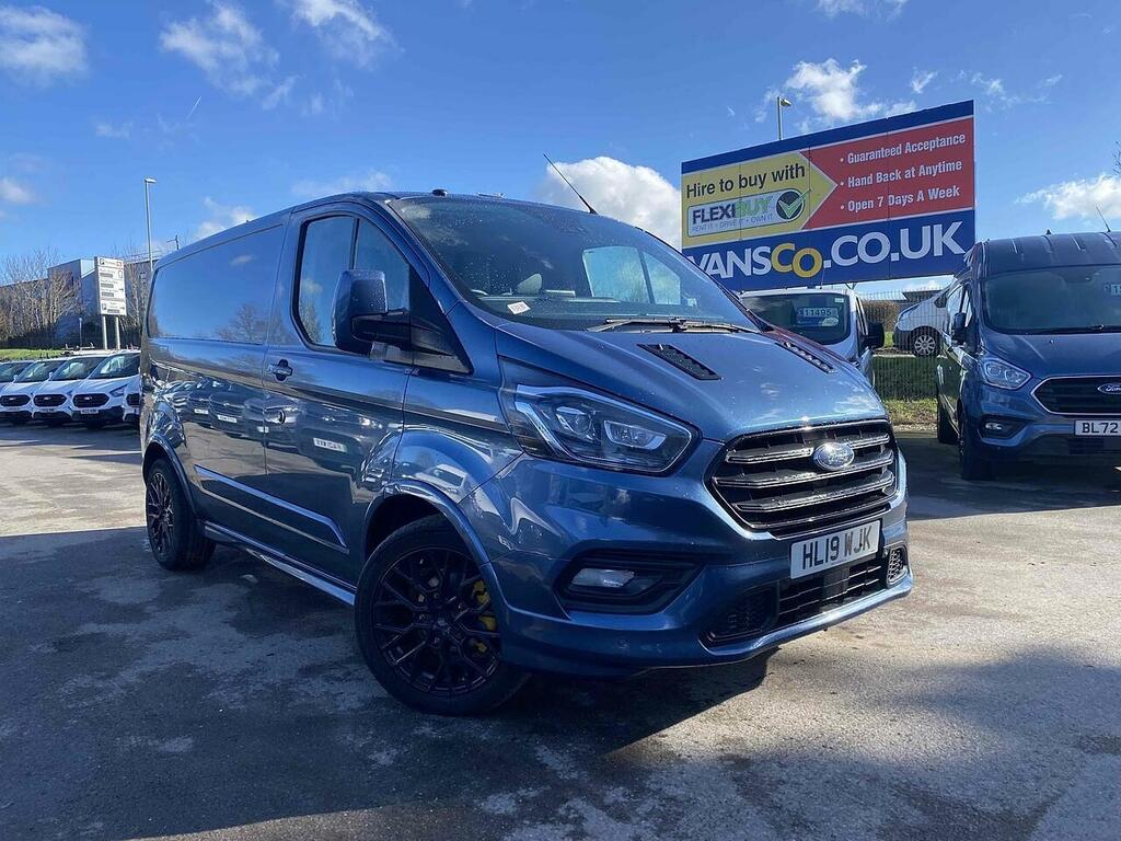 Ford Transit Custom 2.0 310 Ecoblue Sport Panel Van L1 HL19WJK Blue #4