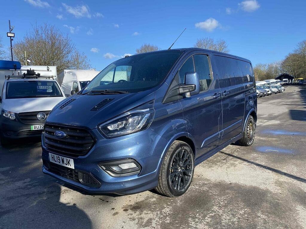 Ford Transit Custom 2.0 310 Ecoblue Sport Panel Van L1 HL19WJK Blue #3