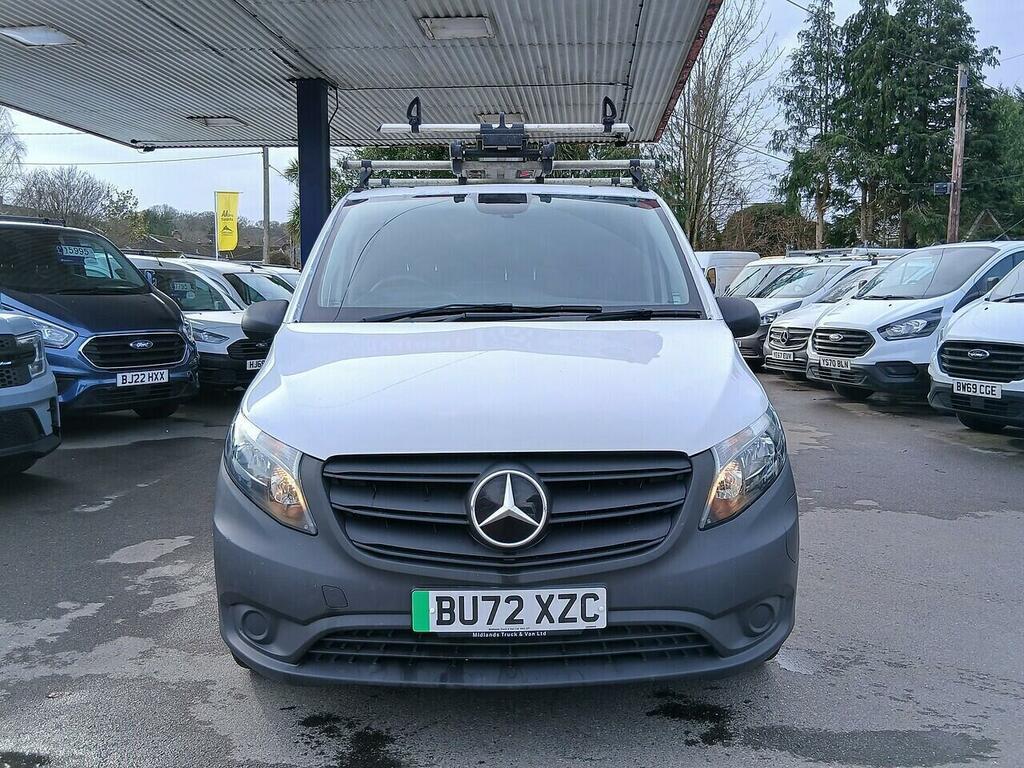 Mercedes-Benz eVito 116 E 66Kwh Progressive Panel Van 6Dr Aut White #2