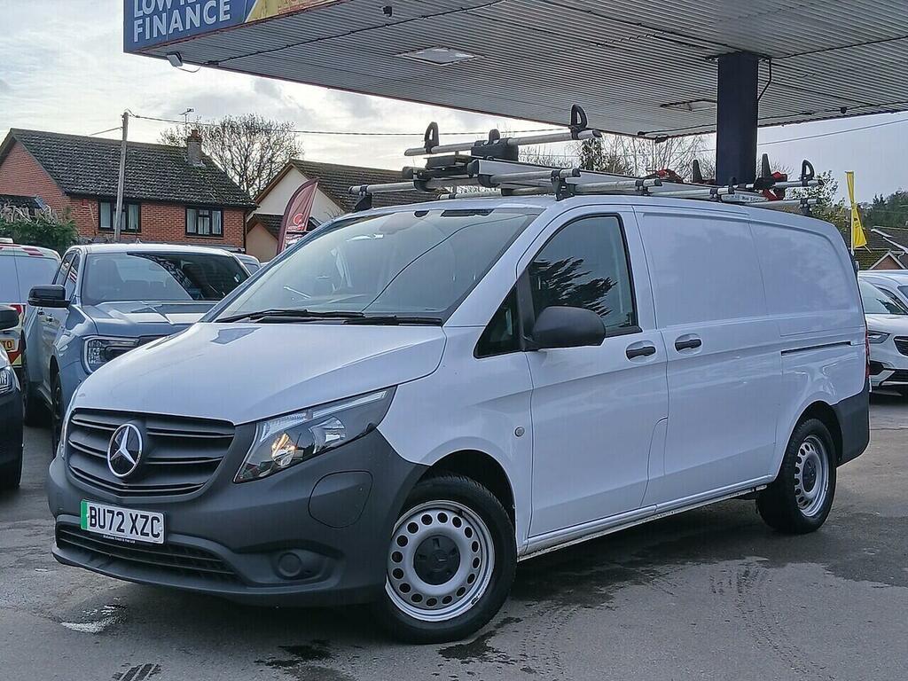 Mercedes-Benz eVito 116 E 66Kwh Progressive Panel Van 6Dr Aut White #3