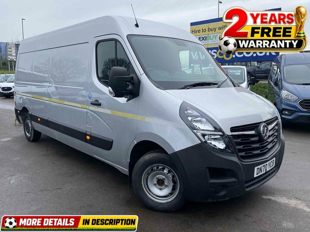 Vauxhall Movano Cdti 3500 Biturbo Edition Silver