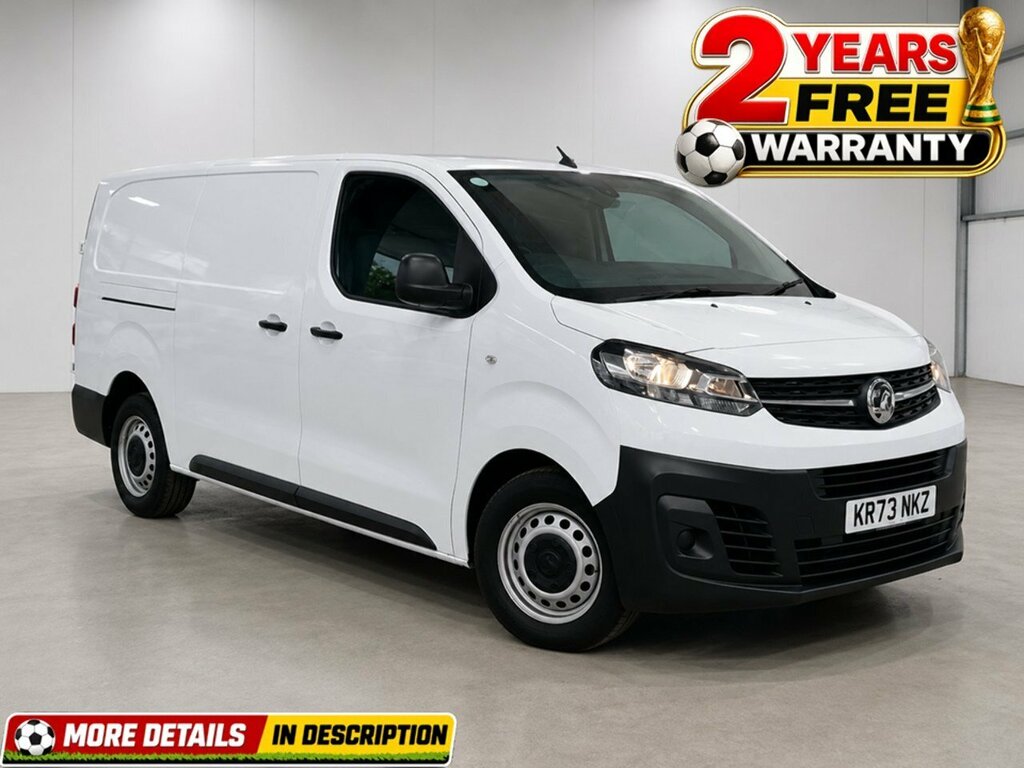 Vauxhall Vivaro 1.5 Turbo D 2900 Prime Panel Van 6Dr White