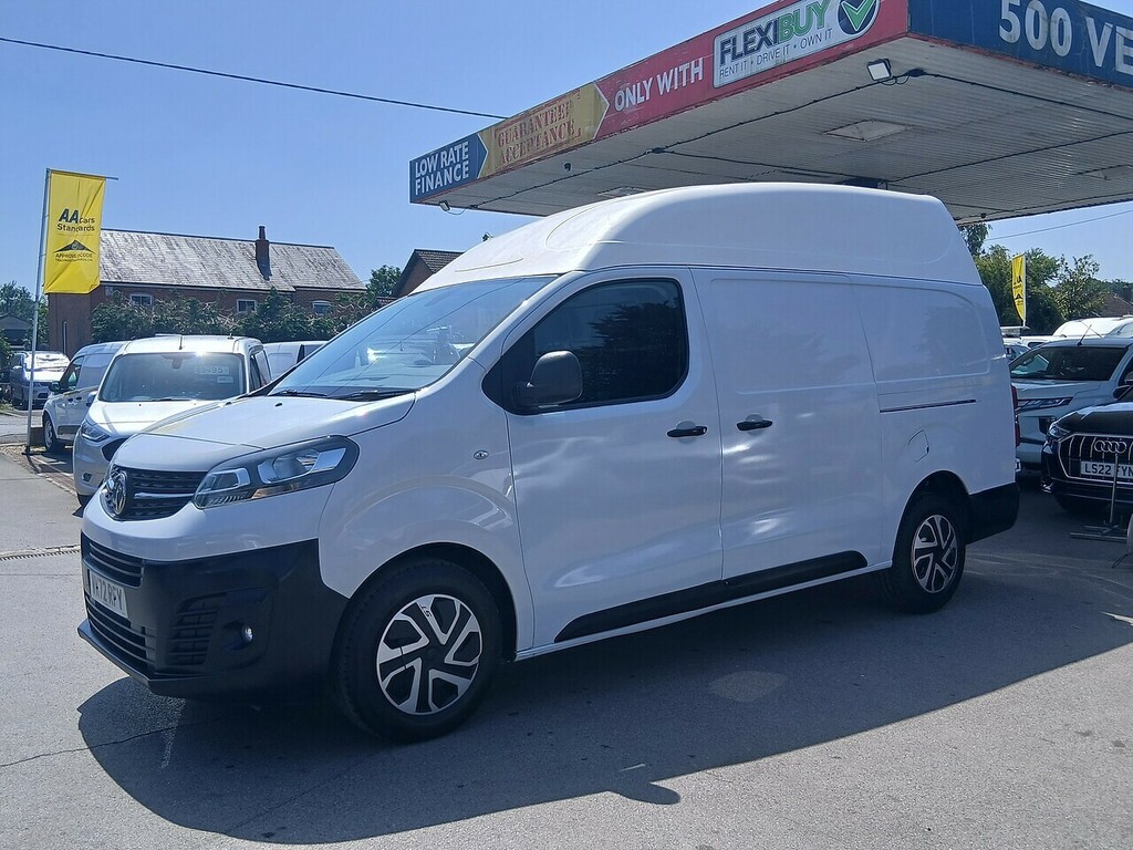 Vauxhall Vivaro 1.5 Turbo D 2900 Dynamic Panel Van 6Dr Manu VK72RFY White #3