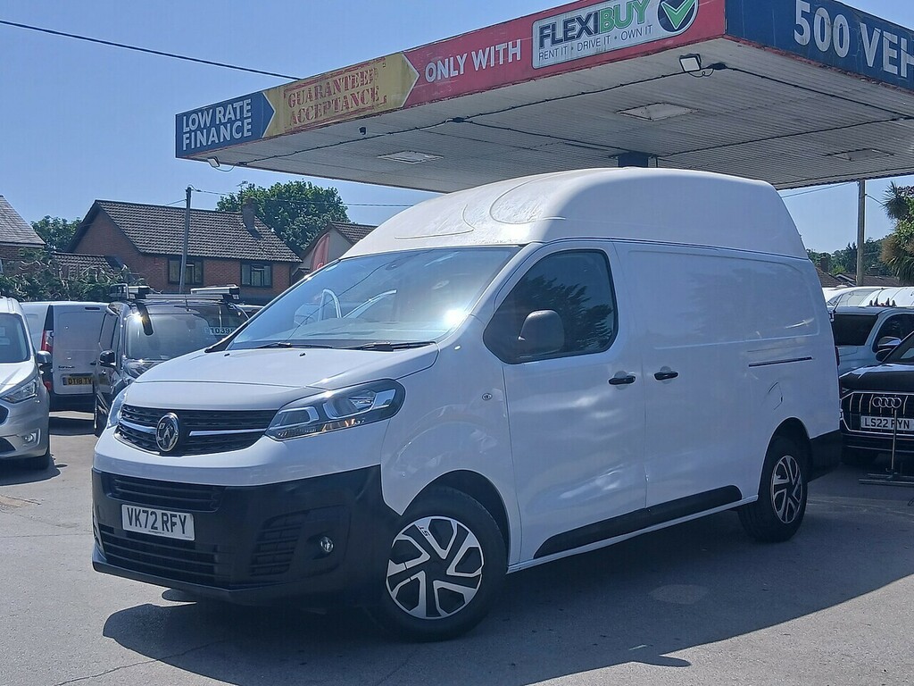 Vauxhall Vivaro 1.5 Turbo D 2900 Dynamic Panel Van 6Dr Manu VK72RFY White #2